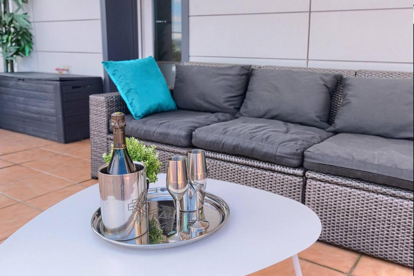 Apartmán Atico Lujo Costa Vasca Bilbaoterraza Mar Jacuzi Santurtzi Exteriér fotografie