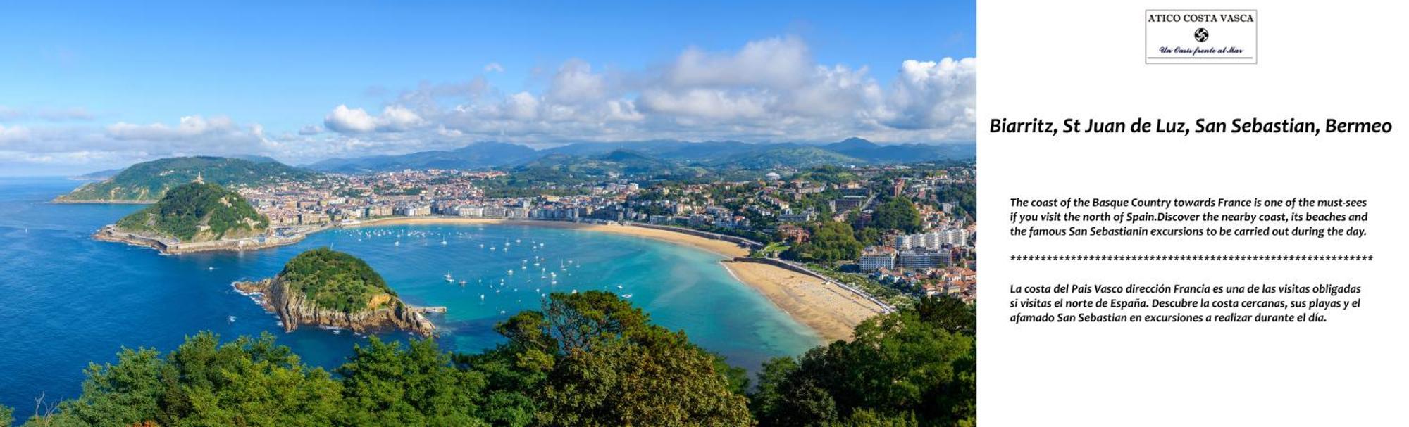 Apartmán Atico Lujo Costa Vasca Bilbaoterraza Mar Jacuzi Santurtzi Exteriér fotografie
