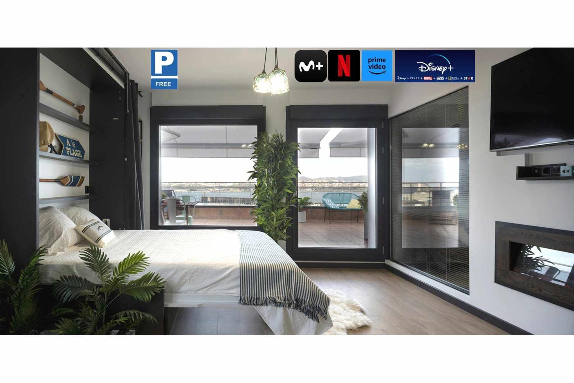 Apartmán Atico Lujo Costa Vasca Bilbaoterraza Mar Jacuzi Santurtzi Exteriér fotografie
